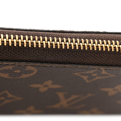 Louis Vuitton Monogram Clemence Wallet Rose Ballerine 10 of 10