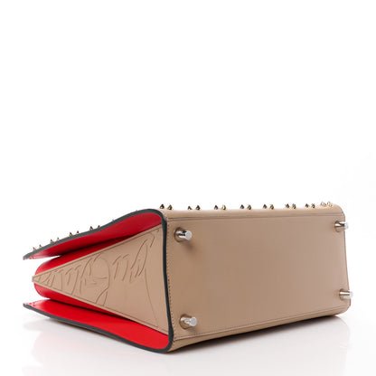 Christian Louboutin Calfskin Spikes Loubinthesky Medium Paloma Roca 4 of 10