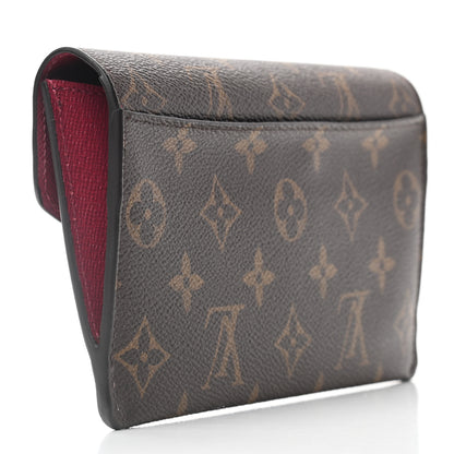 Louis Vuitton Monogram Jeanne Wallet Fuchsia 3 of 7