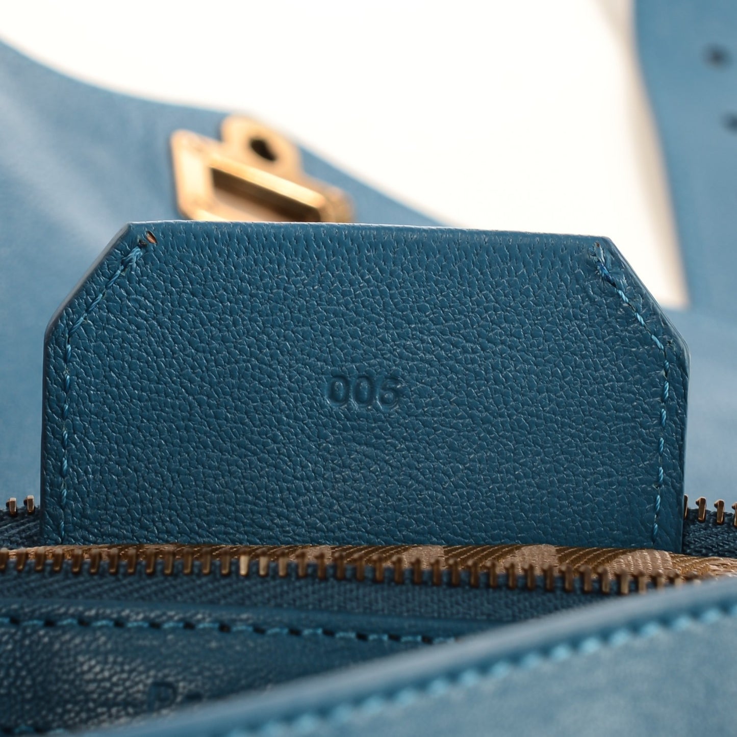 Lambskin Medium PS1 Satchel Sky Blue