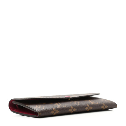 Louis Vuitton Monogram Emilie Wallet Fuchsia 4 of 6