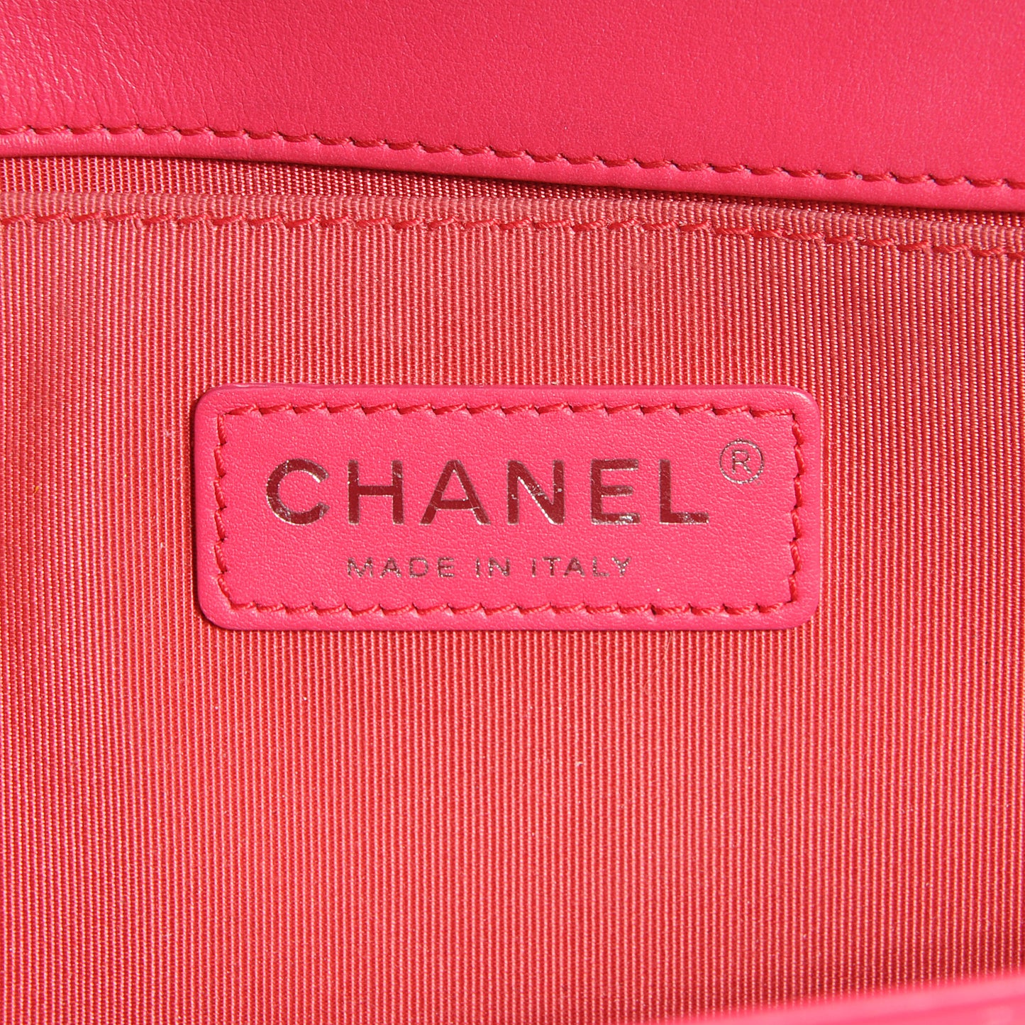 Patent Leather Medium Boy Flap Pink