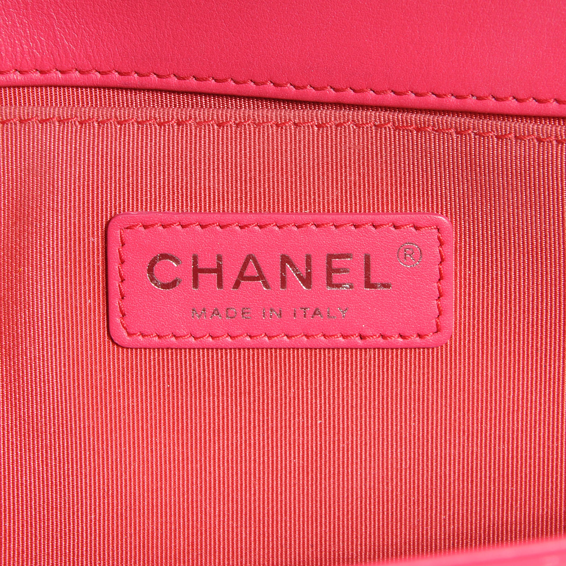 Chanel Patent Leather Medium Boy Flap Pink 6 of 8