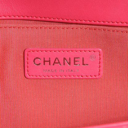 Chanel Patent Leather Medium Boy Flap Pink 6 of 8