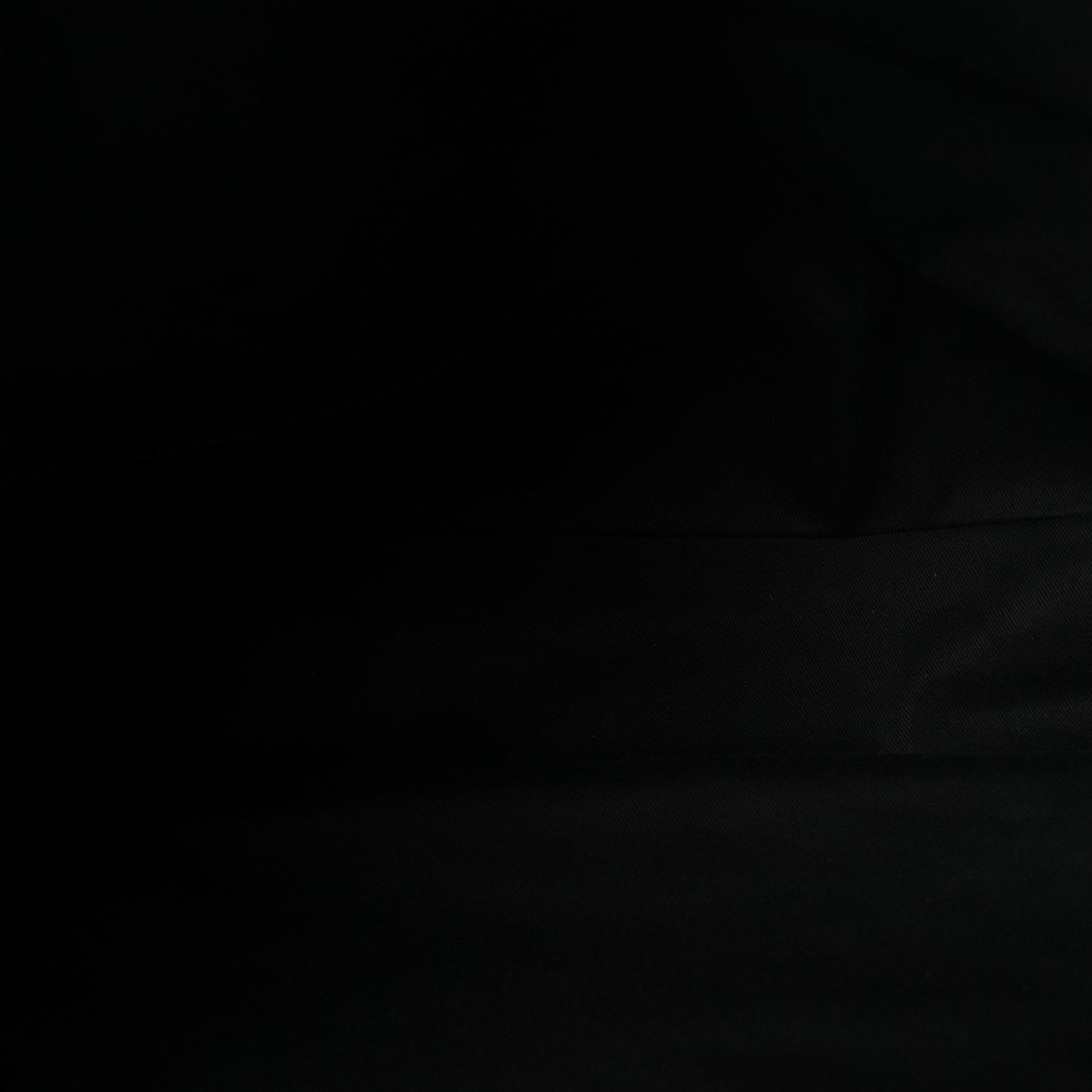 Canvas Extra Large Double Face Shopping Tote Black