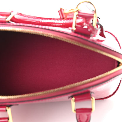 Louis Vuitton Vernis Alma BB Rose Indien 4 of 10