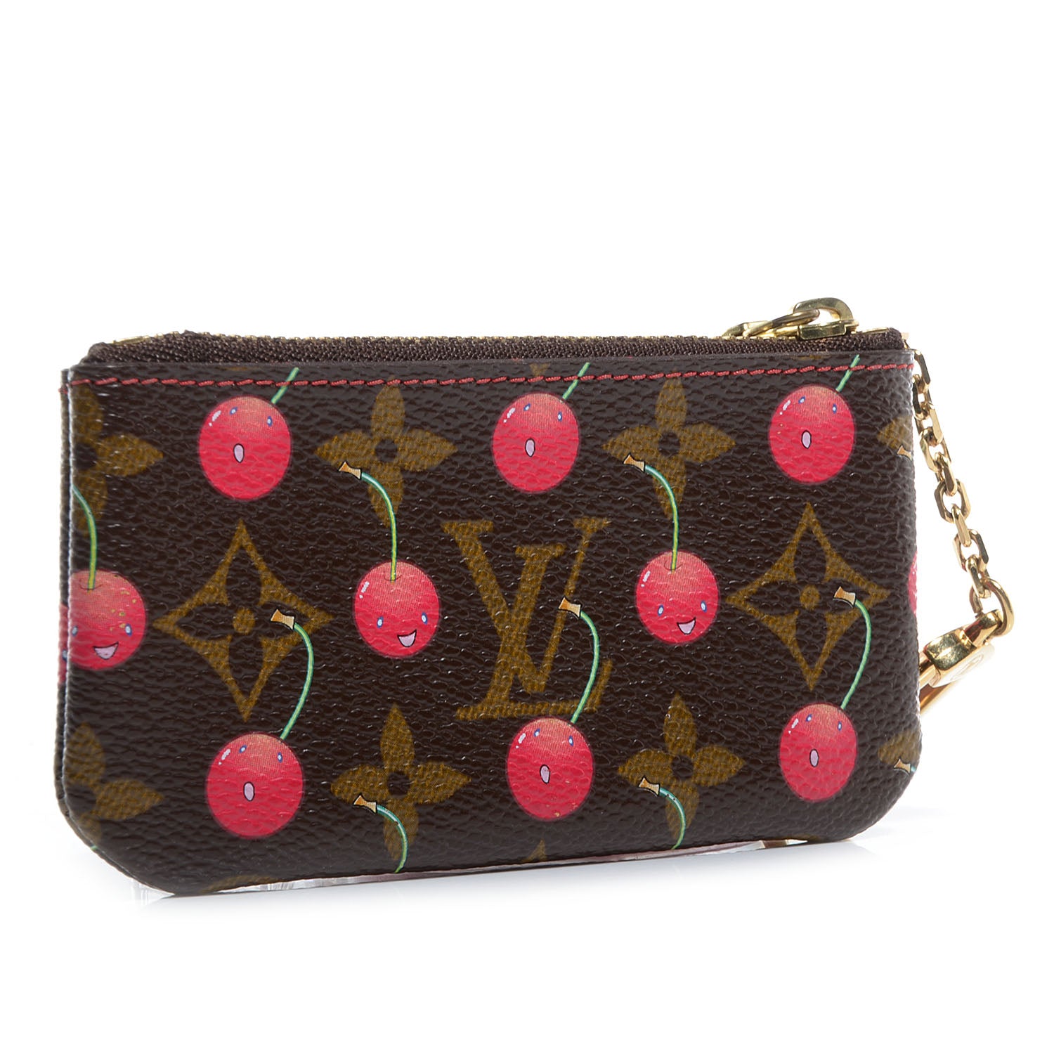 Louis Vuitton Monogram Cerises Key Pouch 3 of 7