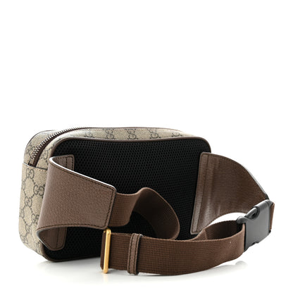 Gucci Soft GG Supreme Monogram Medium Ophidia Belt Bag Dark Brown 3 of 12