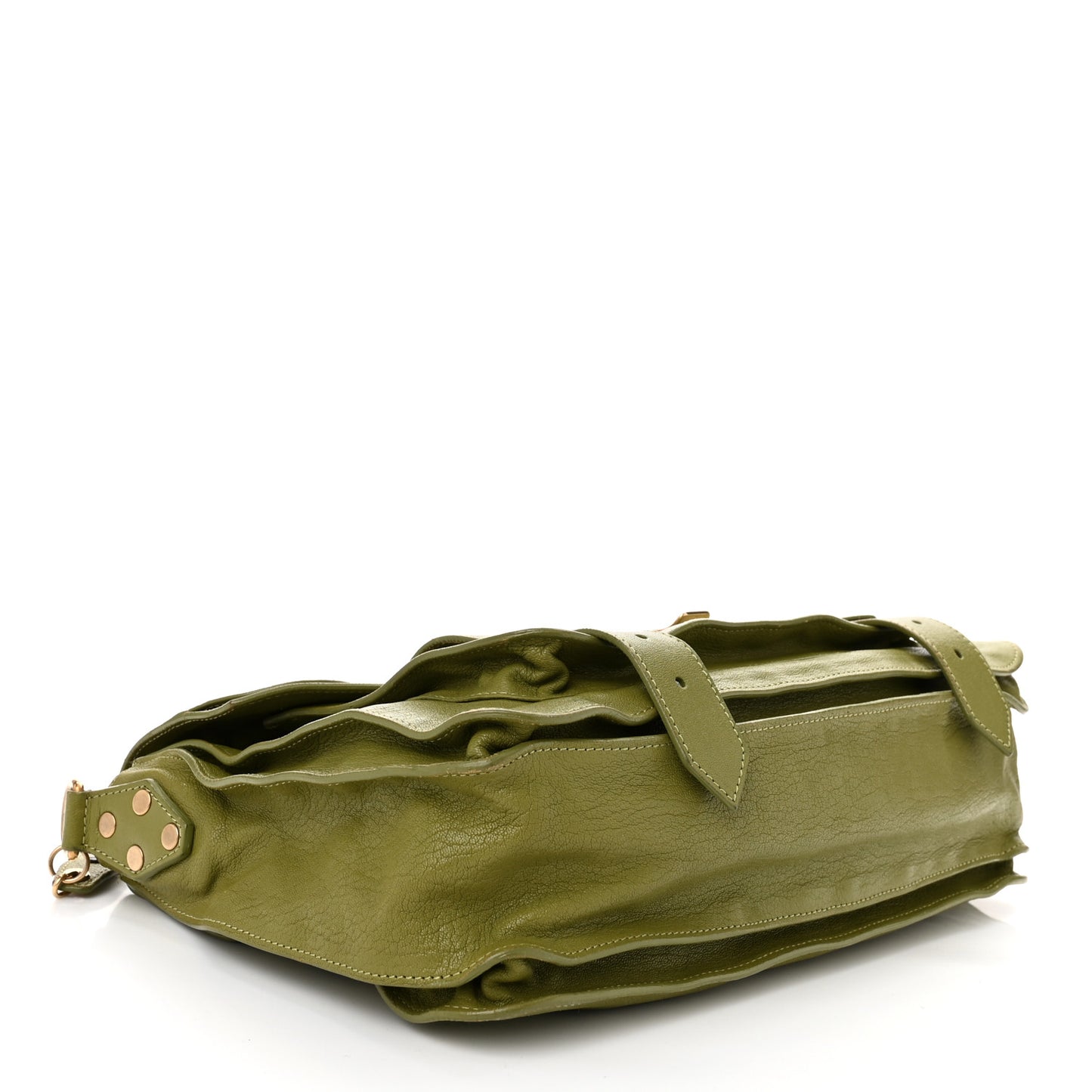 Lambskin Medium PS1 Satchel Olive