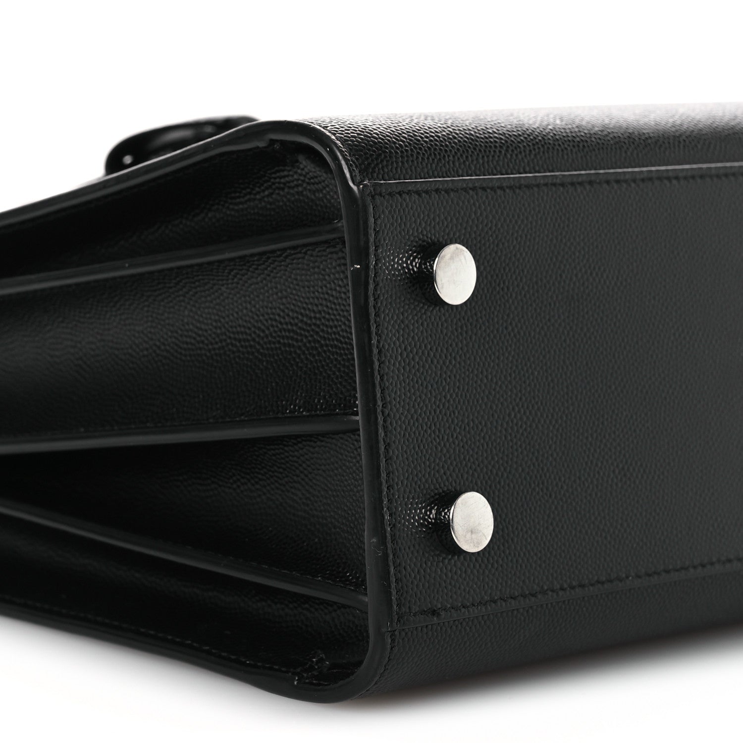 Saint Laurent Grain de Poudre Nano Sac De Jour Black 9 of 17