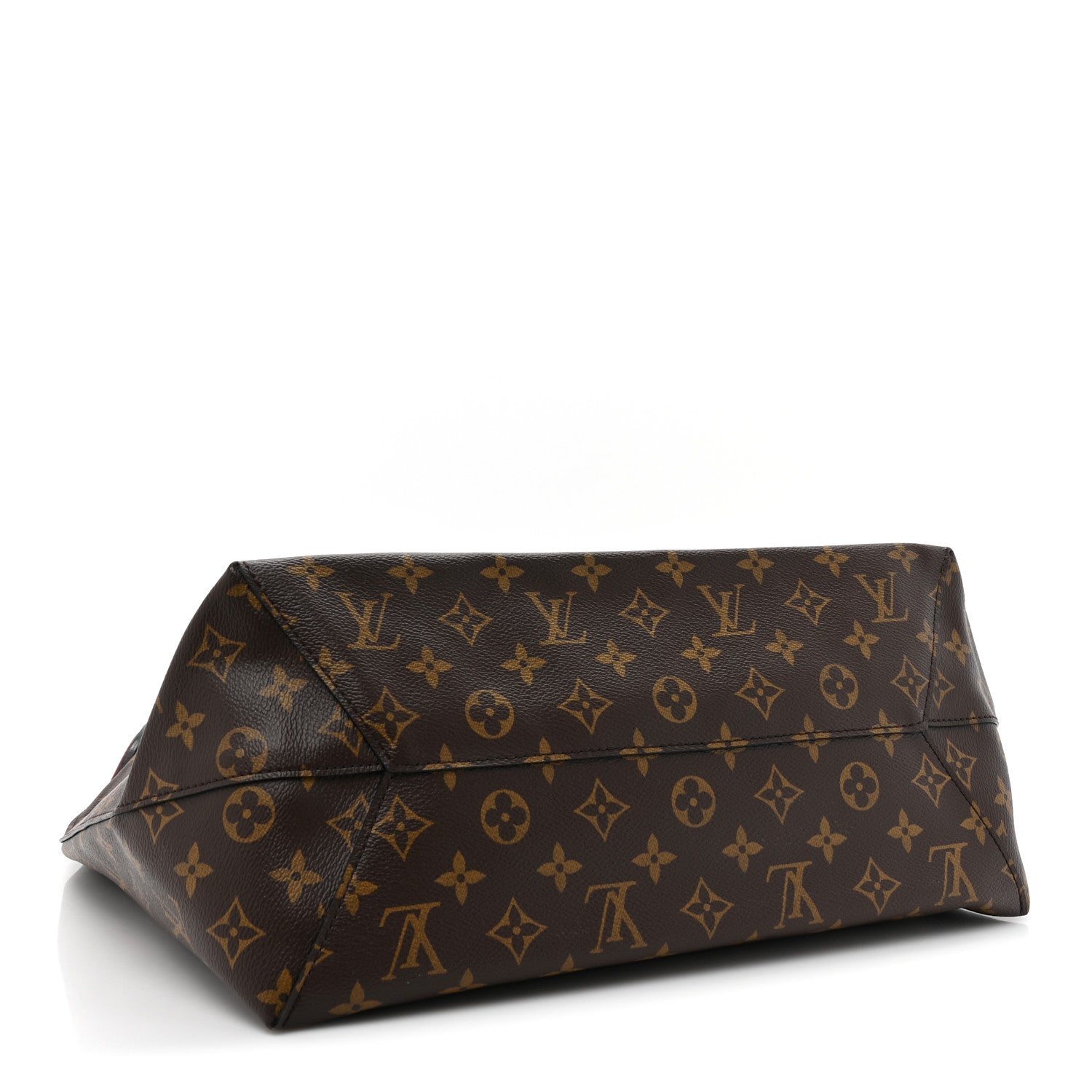 Louis Vuitton Monogram Flower Hobo Bordeaux 4 of 8