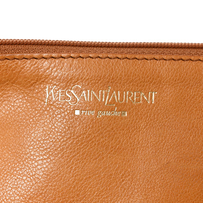 Saint Laurent Calfskin Vincennes Mombasa Hobo Tan 7 of 11