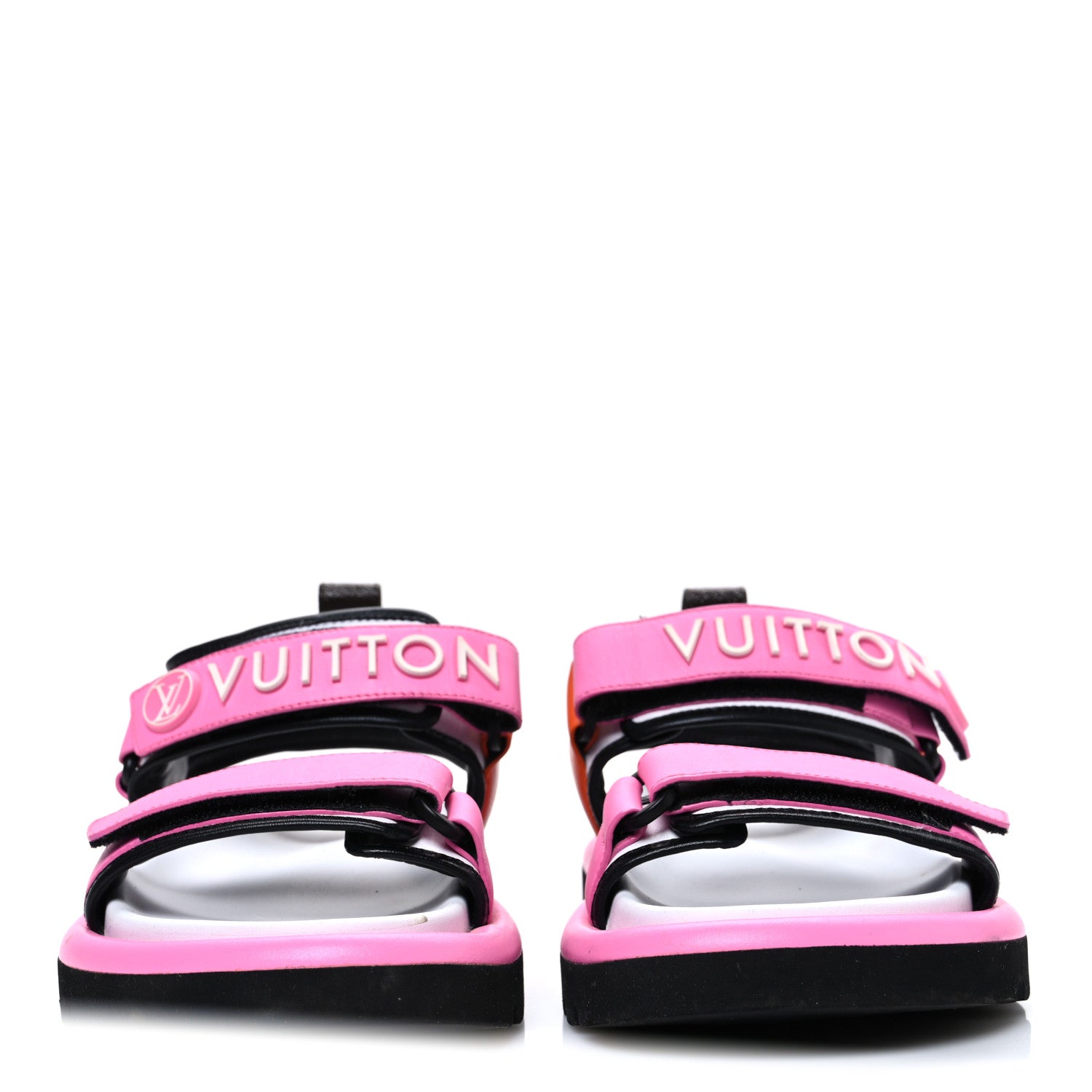 Louis Vuitton Calfskin Pool Pillow Flat Comfort Sandals 36 Rose Pop Pink 3 of 11