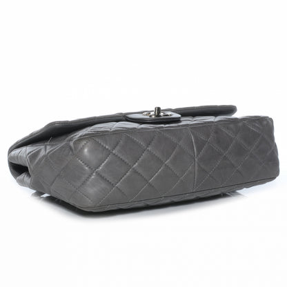 Chanel Lambskin Jumbo Single Flap Grey 4 of 10