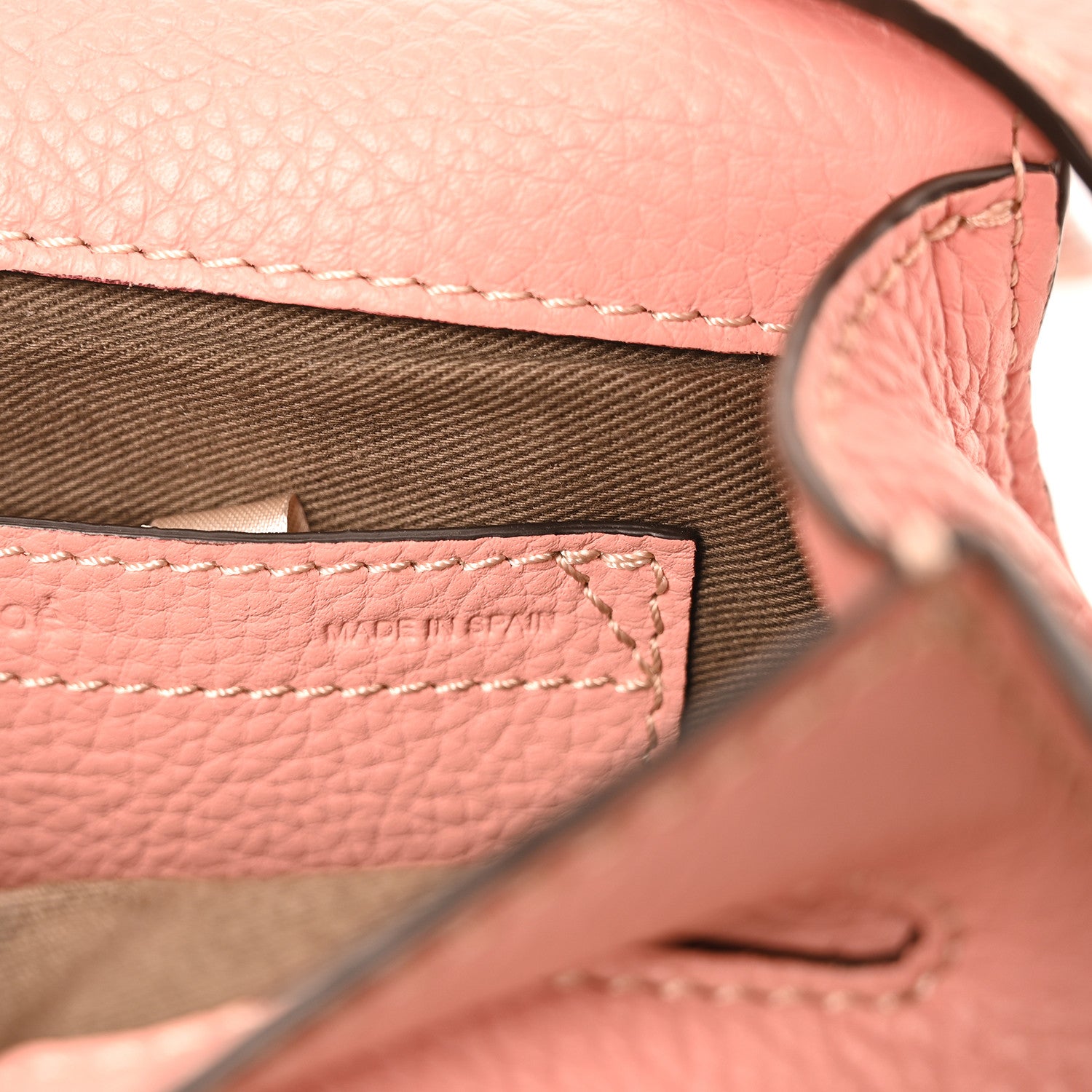 Chloe Grained Calfskin Small Marcie Saddle Bag Pink 7 of 11