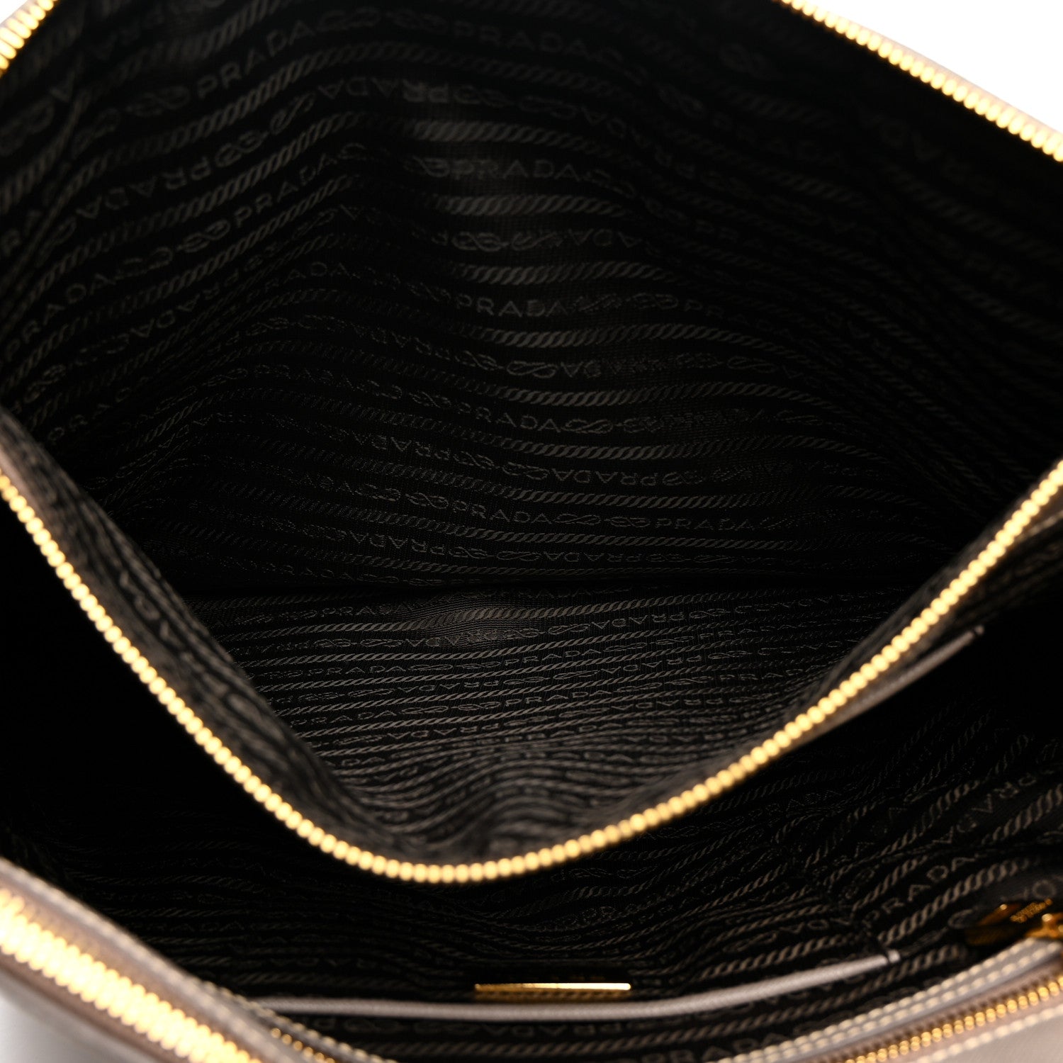 Prada Saffiano Lux Large Galleria Double Zip Tote Argilla 6 of 18
