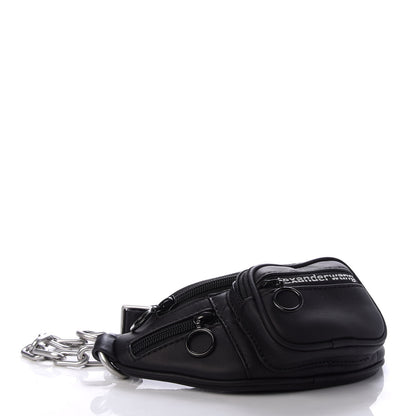Alexander Wang Lambskin Attica Mini Belt Bag Black 4 of 9