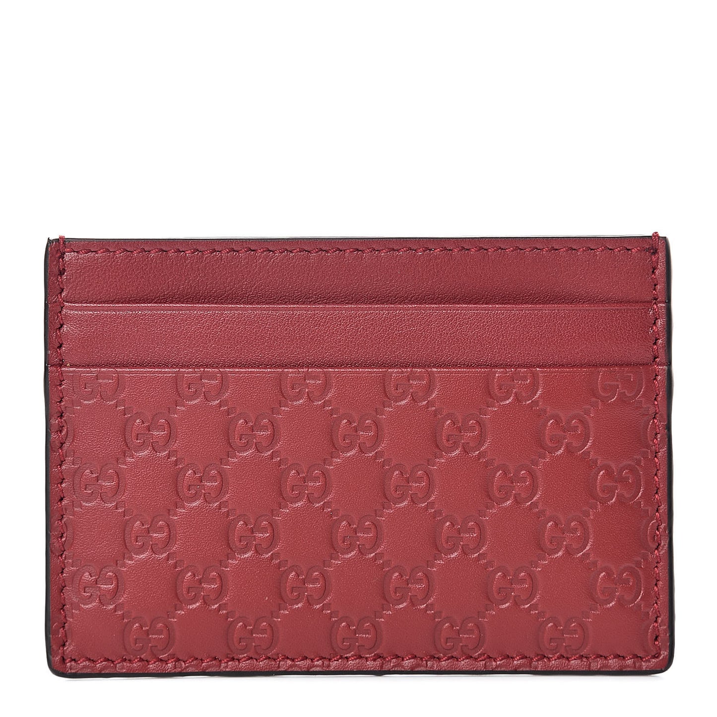 Microguccissima Card Holder Red