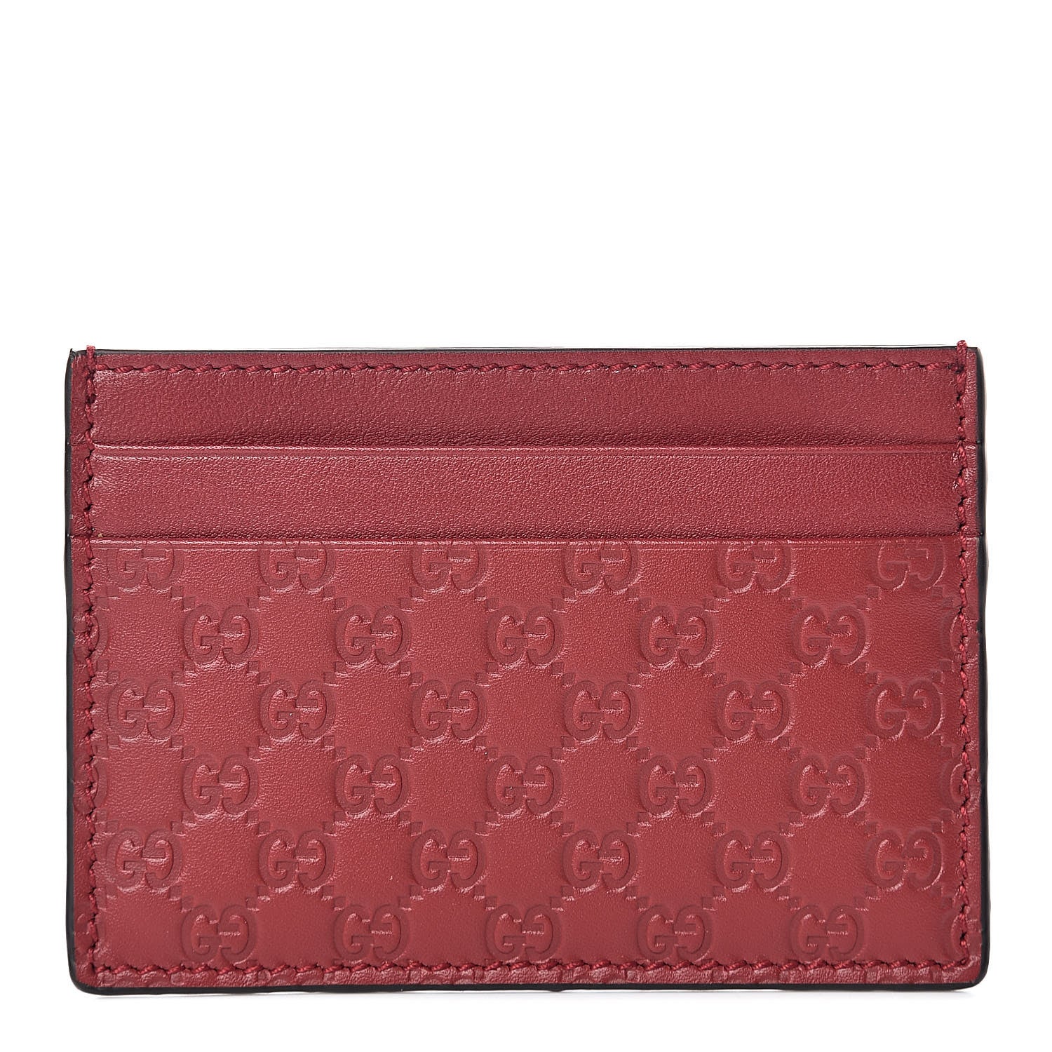 Gucci Microguccissima Card Holder Red 1 of 7