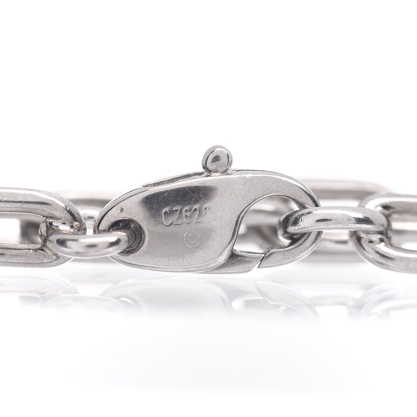 18K White Gold Spartacus Chain Bracelet