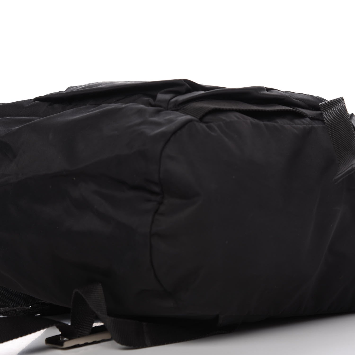 Prada Tessuto Nylon Montagna Double Buckle Backpack Black 7 of 10