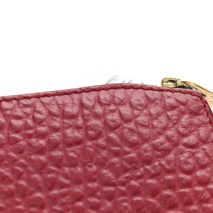 Burberry Heritage Grain Alvington Continental Wallet Damson Magenta 9 of 9