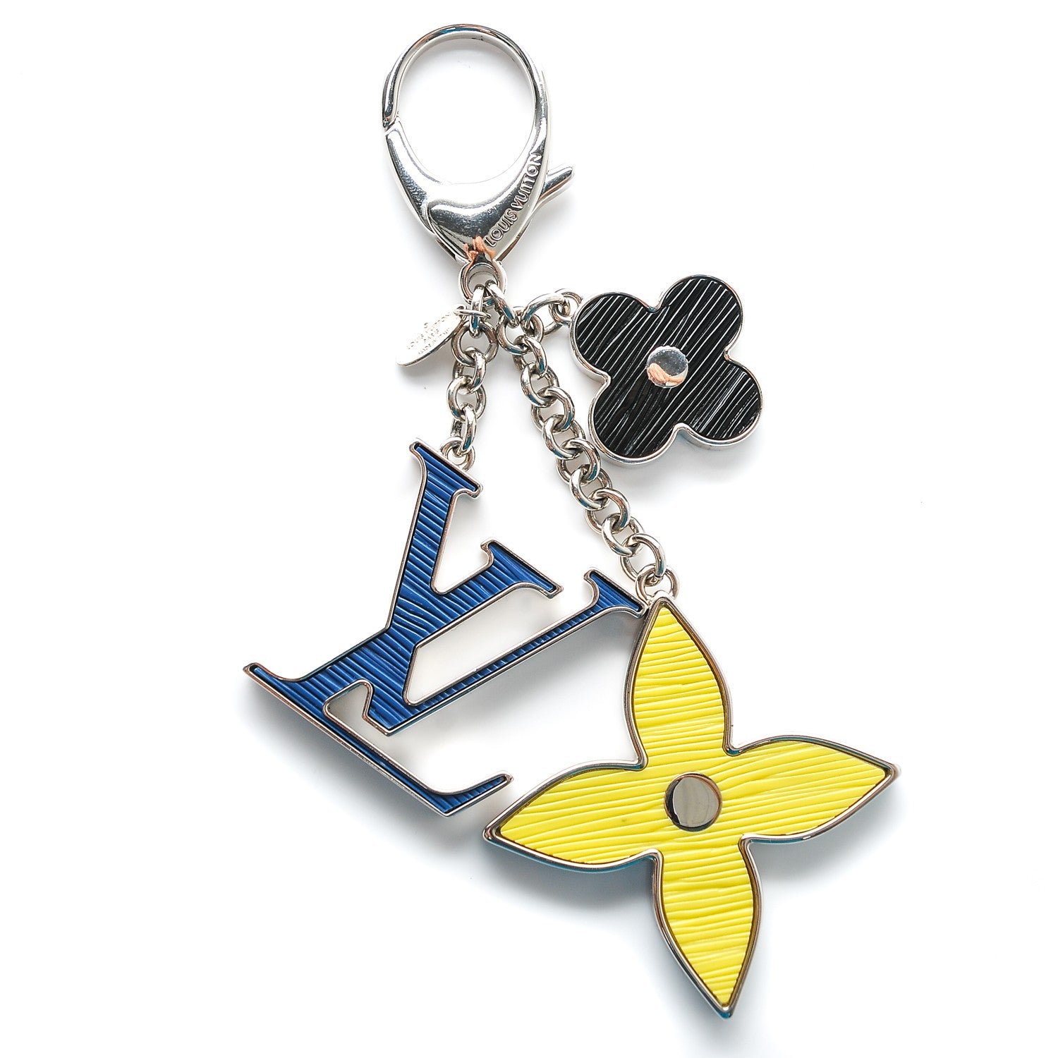 Louis Vuitton Fleur d'Epi Bag Charm Tri-Color 1 of 4
