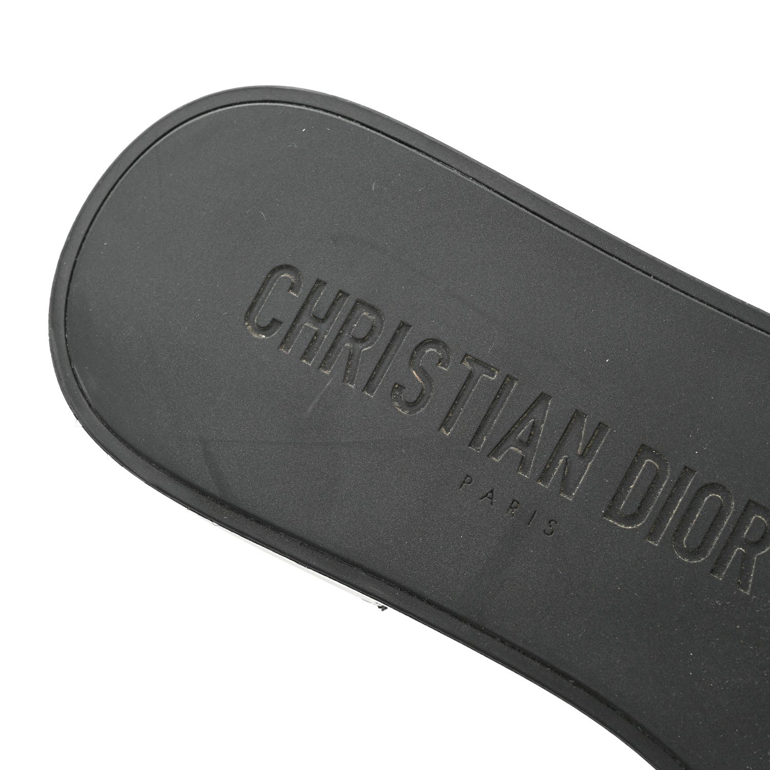 Christian Dior Technical Stretch Fabric Camouflage Dio(r)evolution Slide Sandals 39 Black 11 of 14