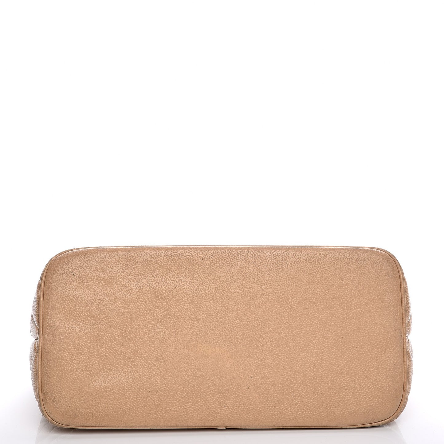 Caviar Quilted Medallion Tote Beige