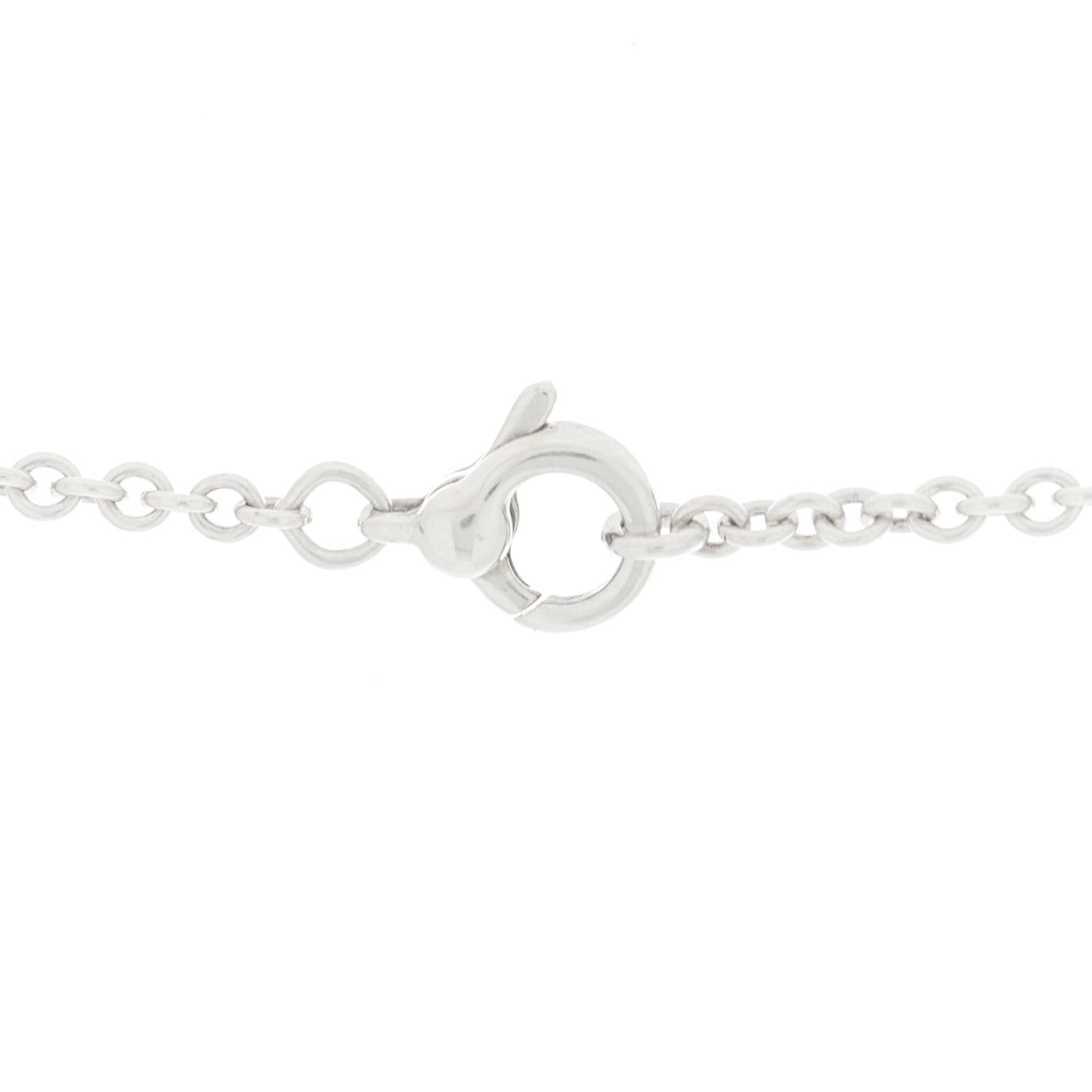 Sterling Silver Return to Tiffany Puffed Heart Pendant Necklace