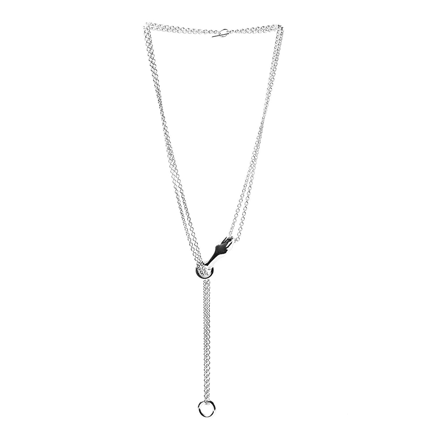 Sterling Silver Galop Long Necklace GM
