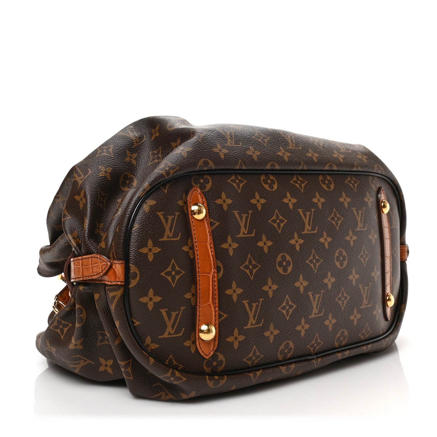 Louis Vuitton Monogram Alligator Trim Mahina XL 4 of 8