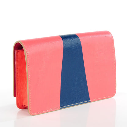 Fendi Vitello Elite Crystal Eye Monster Tube Wallet On Chain Bellini Multicolor 3 of 9