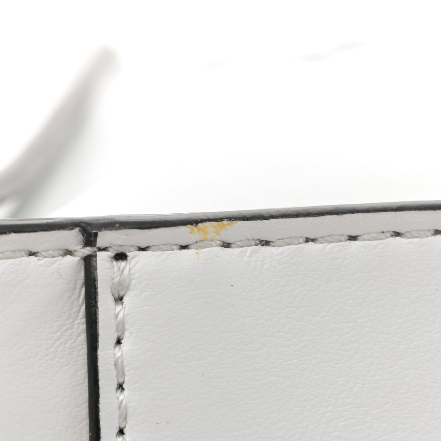 Eco Alter Nappa Logo Mini Crossbody White