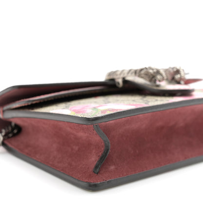Gucci GG Supreme Monogram Blooms Super Mini Dionysus Shoulder Bag Beige Multicolor Dry Rose 8 of 10