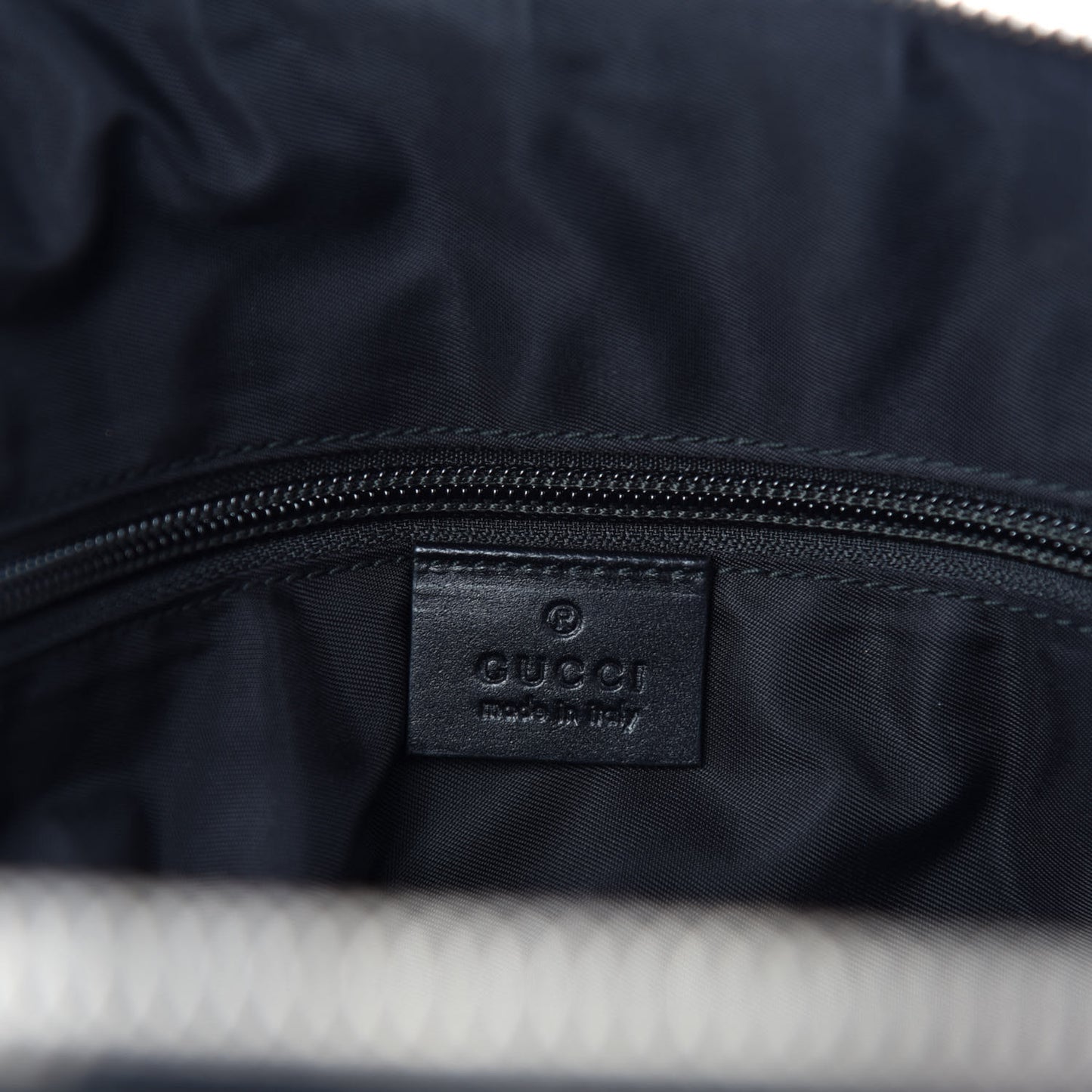 Canvas Web Duffle Bag Black