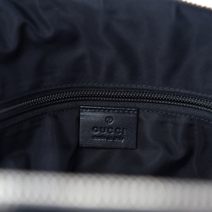 Gucci Canvas Web Duffle Bag Black 8 of 10