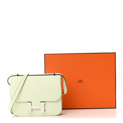 Hermes Epsom Constance 18 Vert Fizz 12 of 12