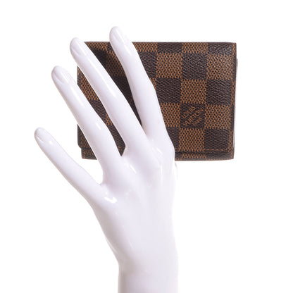 Louis Vuitton Damier Ebene Business Card Holder 2 of 7