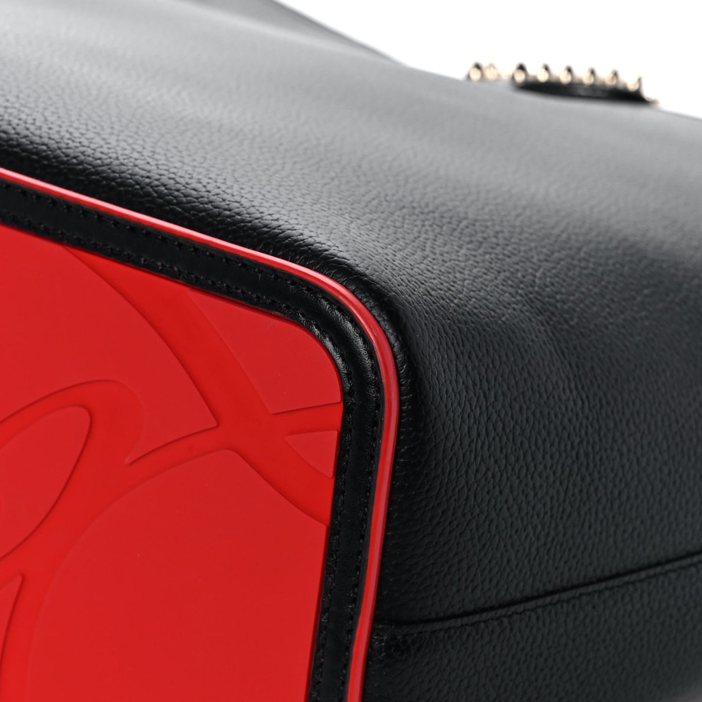 Calfskin Cabata Love Empire Paris Tote Black