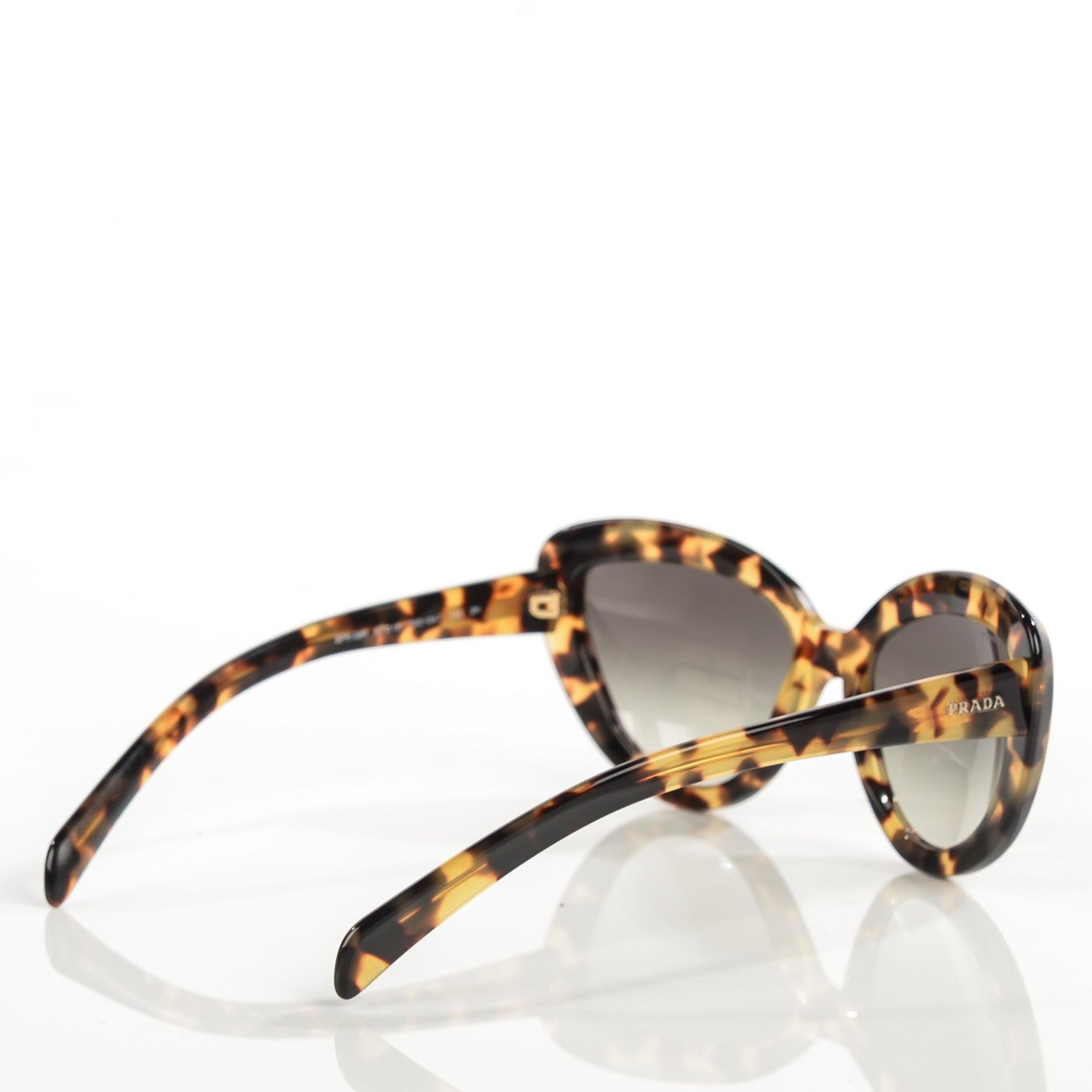 Prada Cat Eye Sunglasses SPR 08R Tortoise 2 of 6