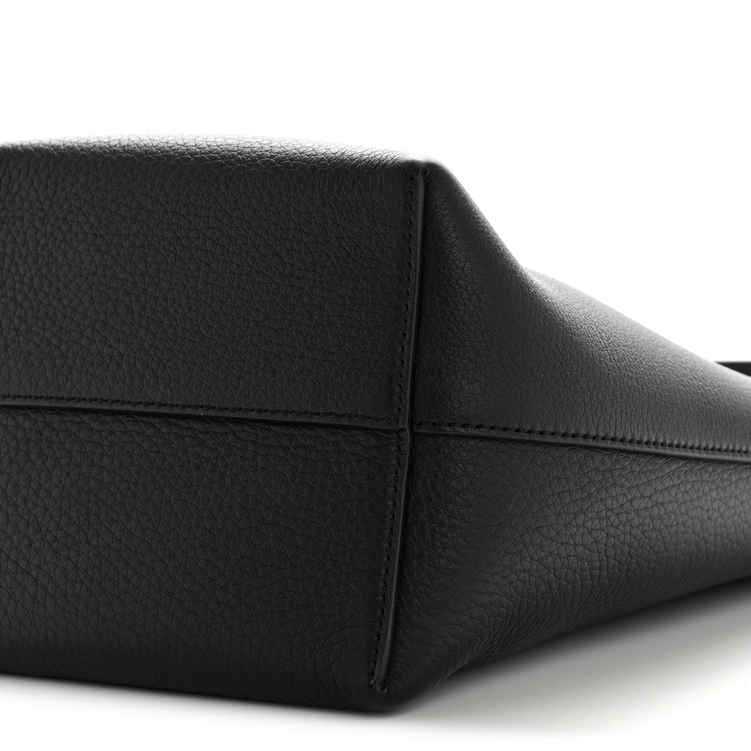 The Row Grained Calfskin Small N/S Park Tote Black 9 of 9