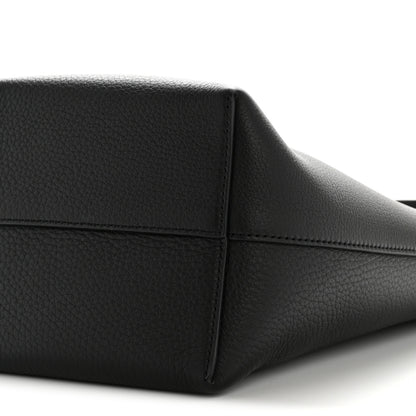 The Row Grained Calfskin Small N/S Park Tote Black 9 of 9