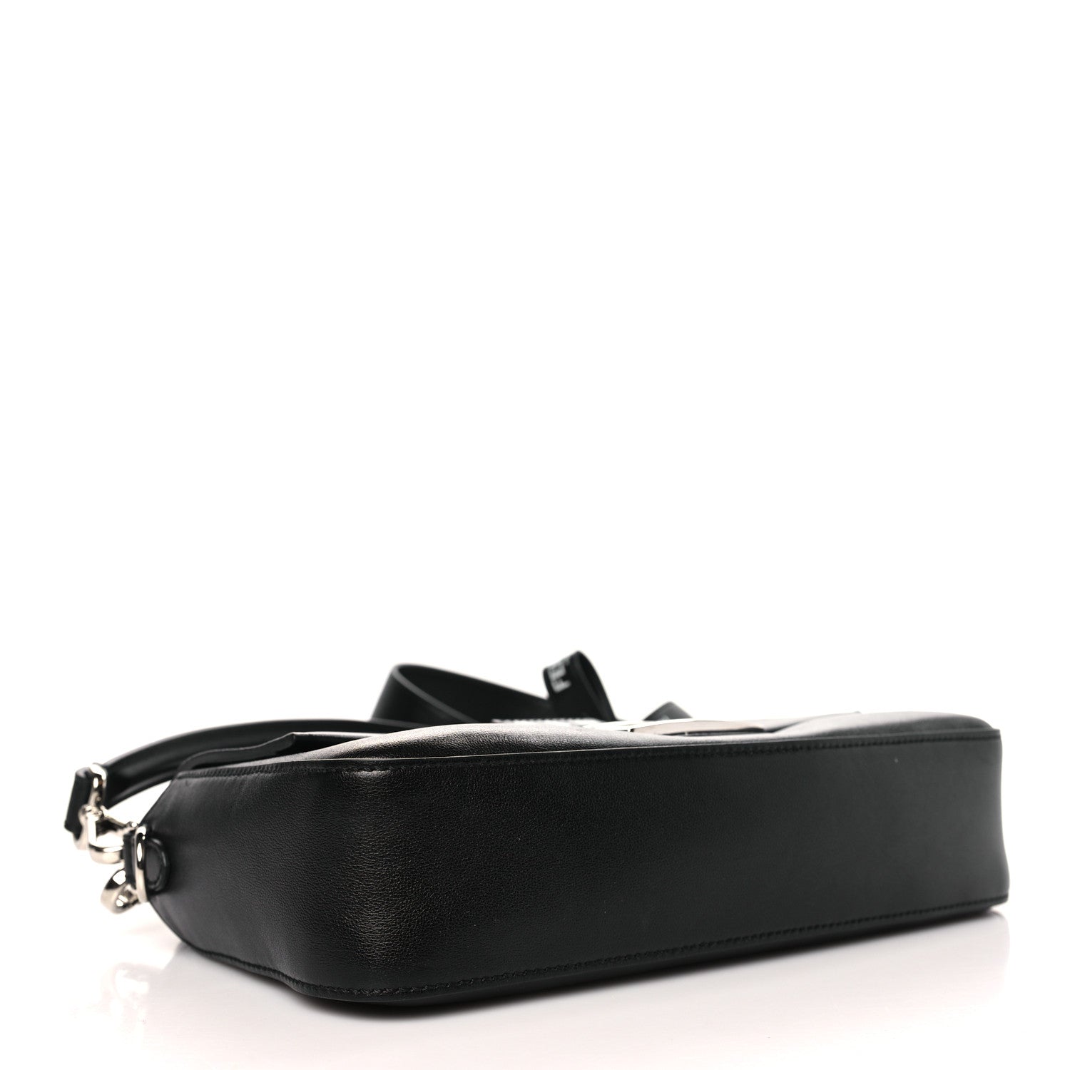 Fendi X MARC JACOBS Nappa Logo Medium Baguette Black 4 of 9