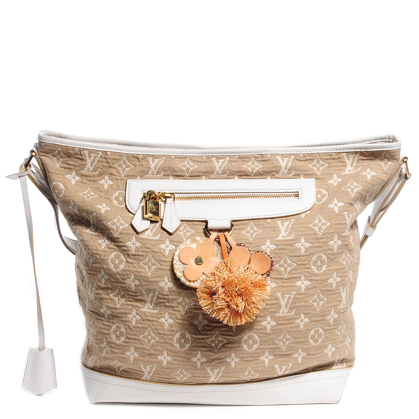 Monogram Sabbia Besace White