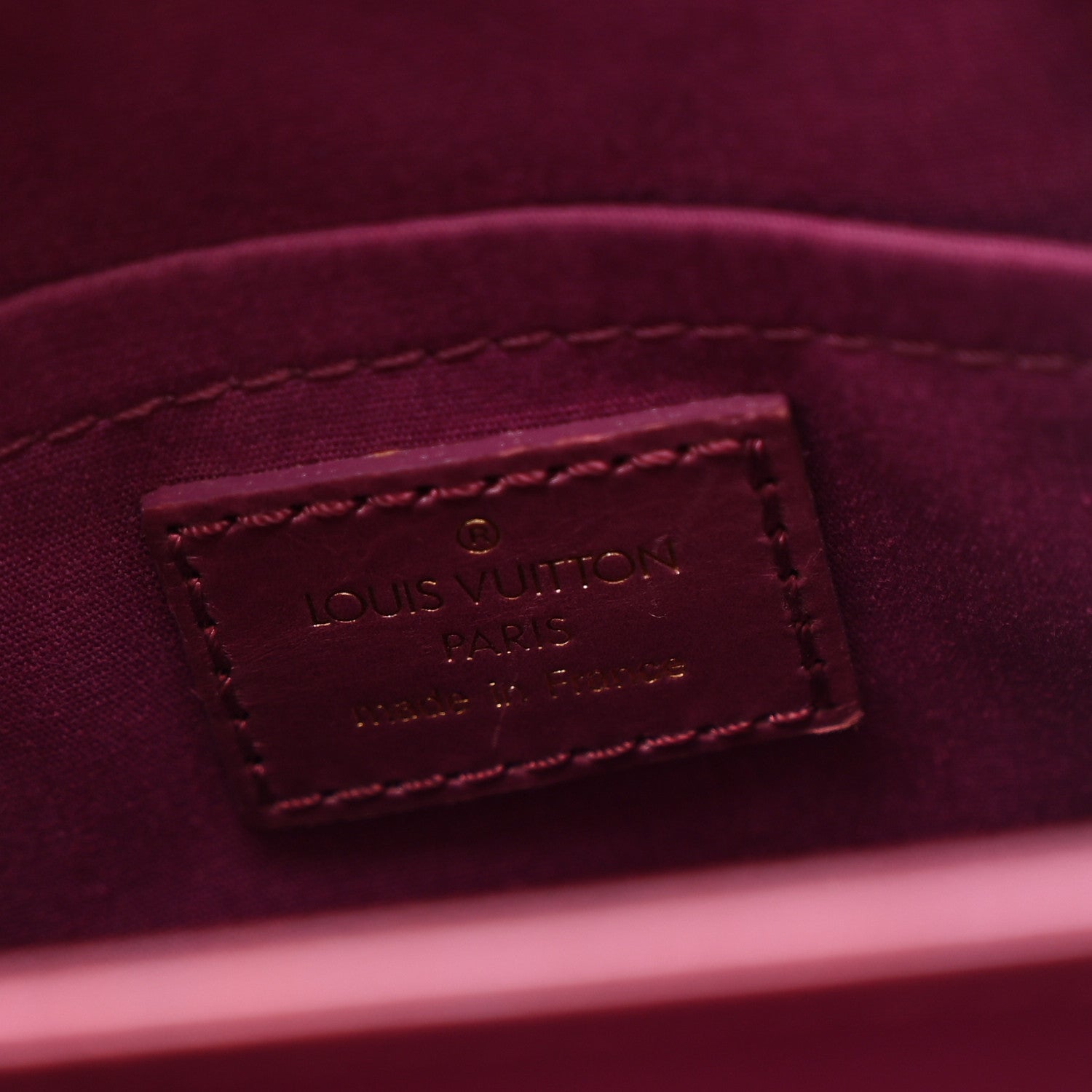 Louis Vuitton Monogram Denim Quilted Linda Fuchsia 7 of 12