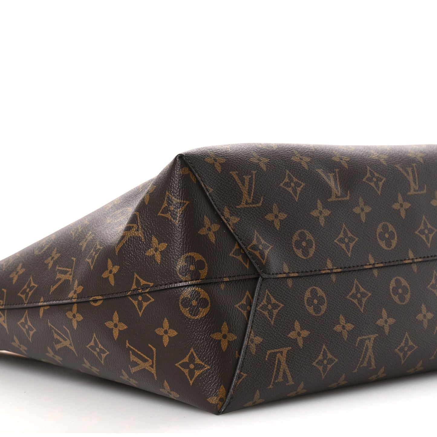 Monogram Flower Hobo Beige