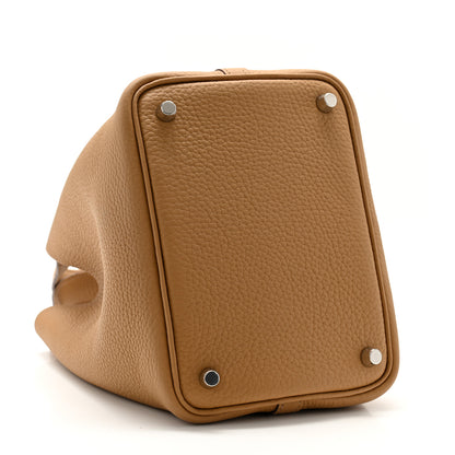 Hermes Taurillon Clemence Picotin Lock 18 PM Biscuit 4 of 11