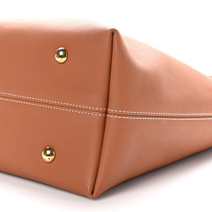 Louis Vuitton Grained Calfskin Low Key Hobo MM Cognac 10 of 10