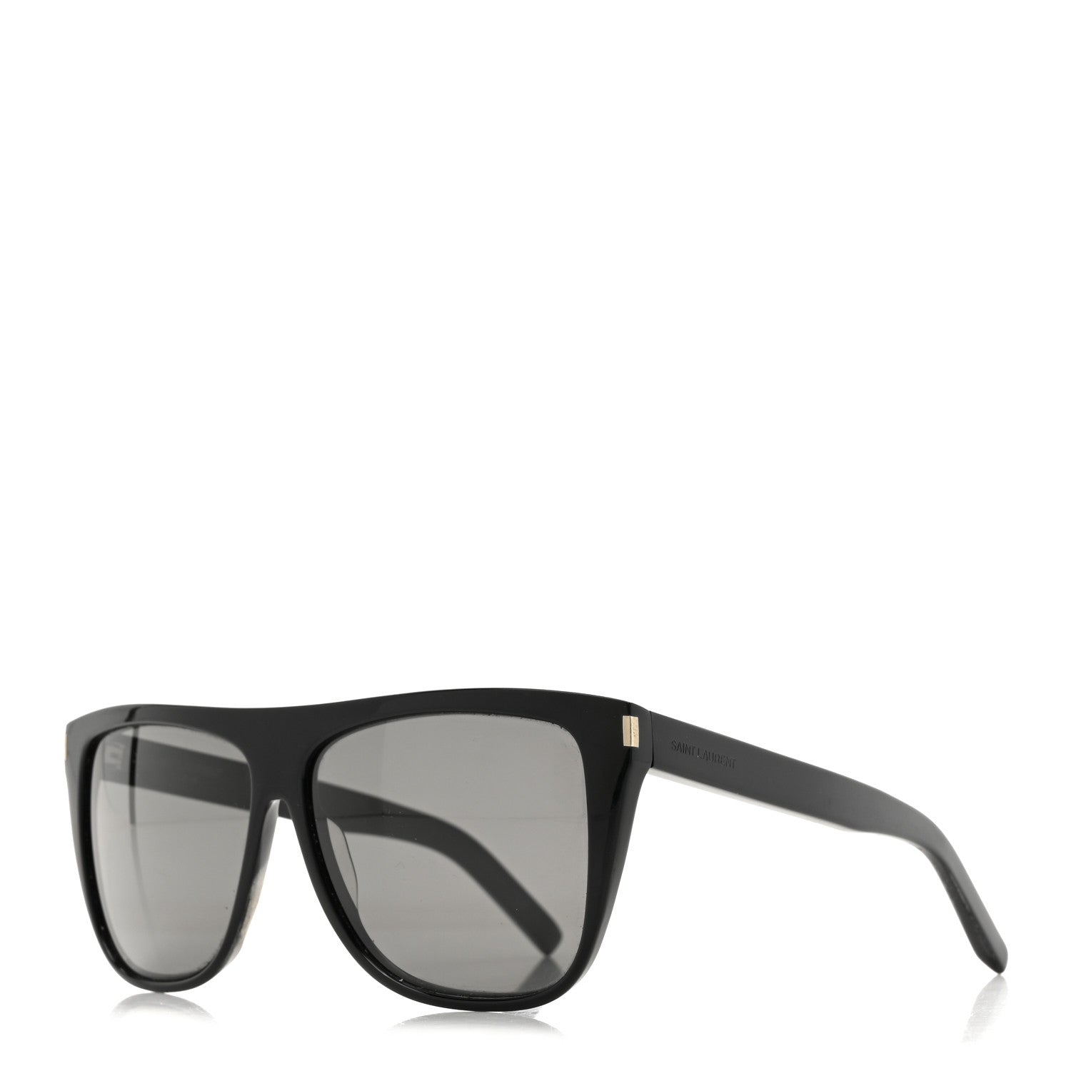 Saint Laurent Acetate SL1 Sunglasses Black 1 of 7